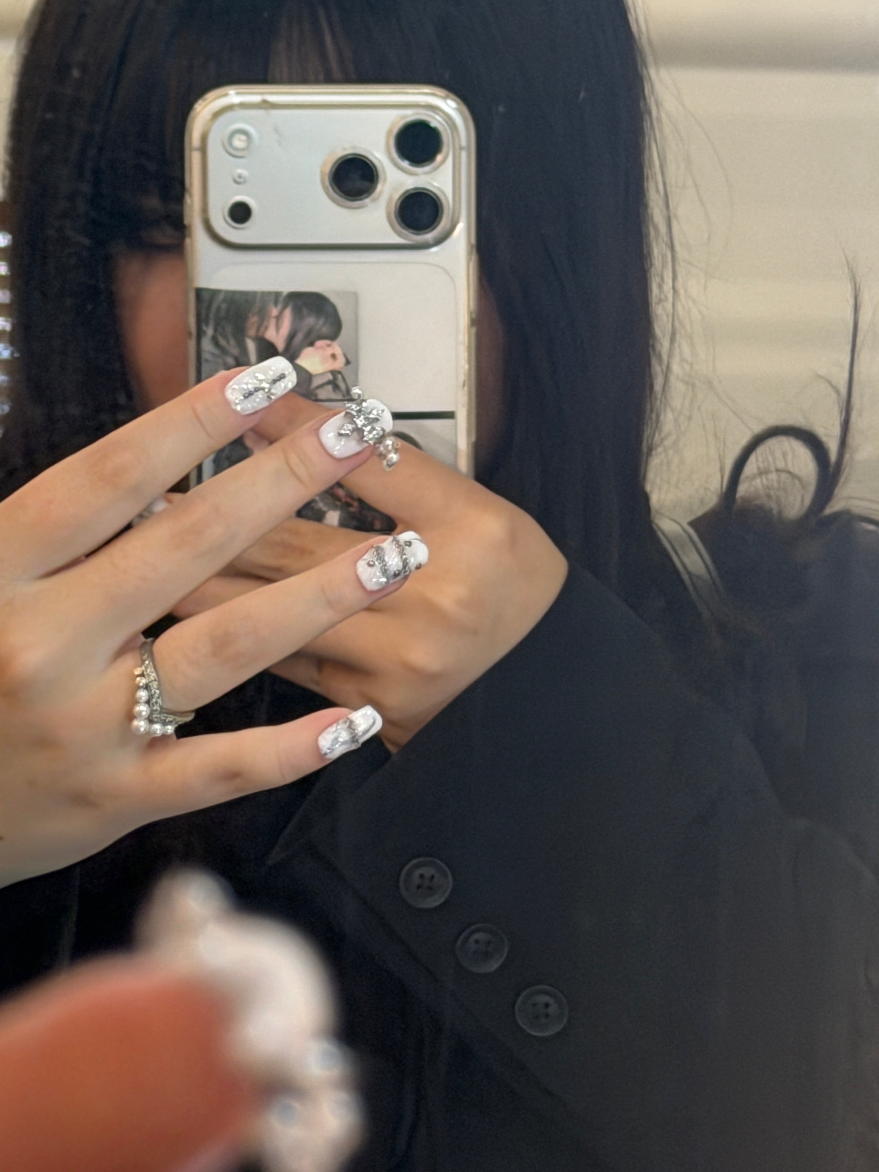 Cross Pearl Chain